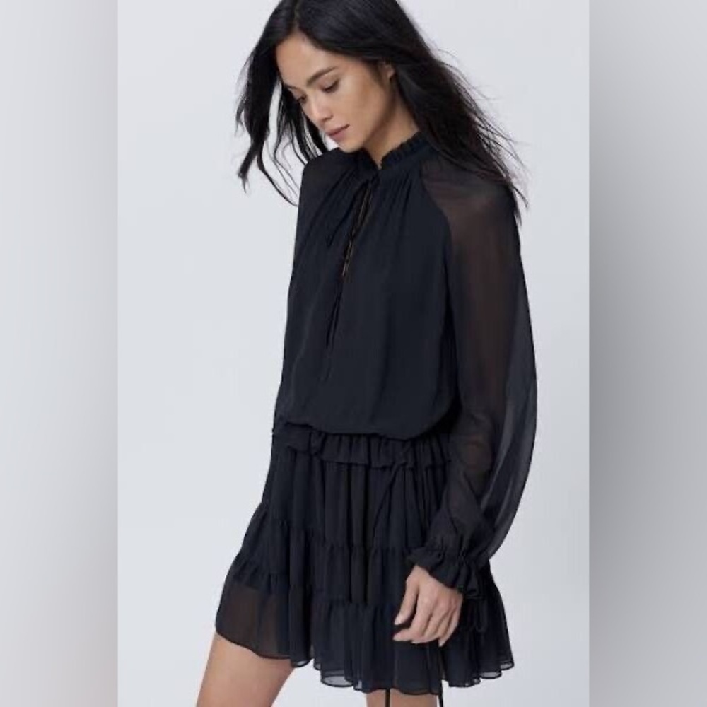 NWT Rebecca Minkoff Dylan dress in black size small - Picture 5 of 8
